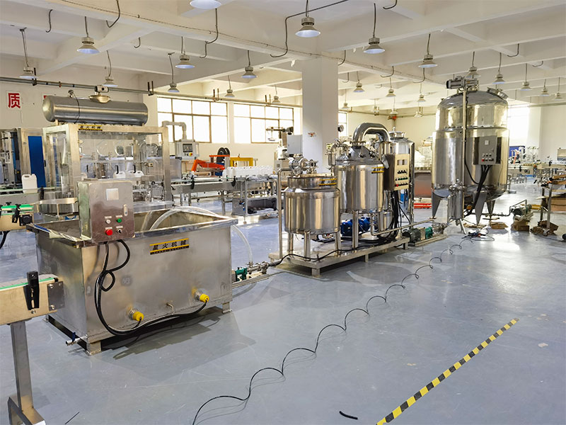 廣州蜂蜜灌裝機旋蓋生產線